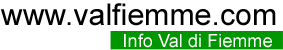 www.valfiemme.com Info Val di Fiemme